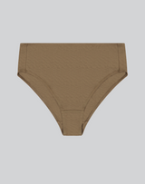 Compostable Organic Cotton High-Waist Brief (8 Color Options)