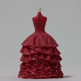 Coconut Soy Wax Glamour Gown Candle - Medium