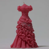 Coconut Soy Wax Ruffled Elegance Candle - Small