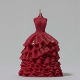 Coconut Soy Wax Glamour Gown Candle - Medium