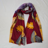 Pure Cashmere Scarf - Bloom