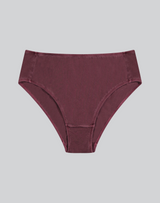 Compostable Organic Cotton High-Waist Brief (8 Color Options)