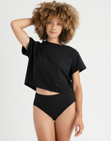 Compostable Organic Cotton High-Waist Brief (8 Color Options)