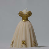 Coconut Soy Wax Queen Gown Candle - Large