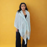 Pure Cashmere Scarf - Lagoon