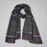 Pure Cashmere Scarf - Statement Stripe