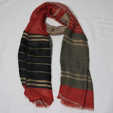 Pure Cashmere Scarf - Colorblock