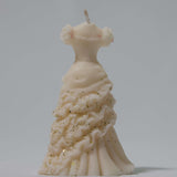 Coconut Soy Wax Ruffled Elegance Candle - Small