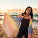 Pure Cashmere Scarf - At the Beach