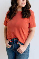 Tomato Mom Cropped Tee