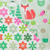 Festive Forest Eco Gift Wrap (Double Sided)