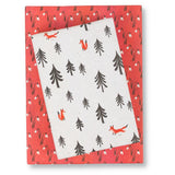 Fox Forest Eco Gift Wrap (Double Sided)