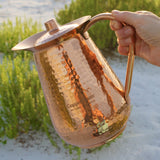Handmade Pure Copper Ayurvedic Water Pitcher