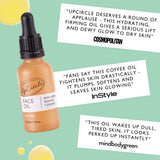 Collagen Boosting Vegan Organic Coffee Face Oil