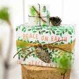 Peace On Earth Eco Gift Wrap (Double Sided)