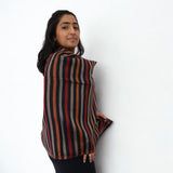 Pure Cashmere Scarf - Statement Stripe