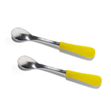 Stainless Steel Infant Spoons - Thin & Long (8 color options)