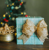 Winter Floral Eco Gift Wrap (Double Sided)