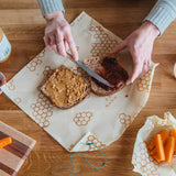 Beeswax Sandwich Wrap - Honeycomb