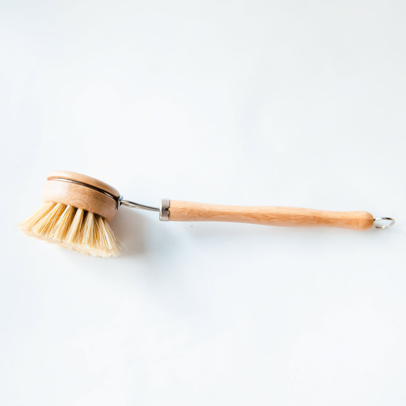 Bamboo Dish Scrubber With Handle - Item #BBDSH -  Custom  Printed Promotional Products
