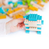 Colored Eco Bricks - 54 Pieces