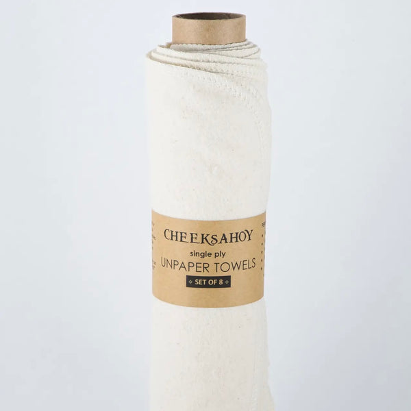Pre-Rolled Ivory Unpaper Towels
