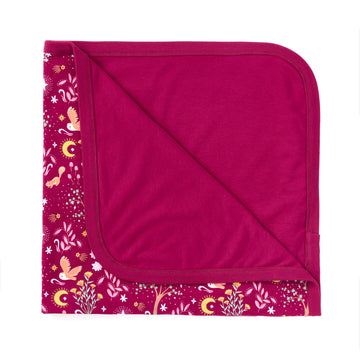 Bamboo Blend 2-ply Receiving Blanket - Woodland Dreams