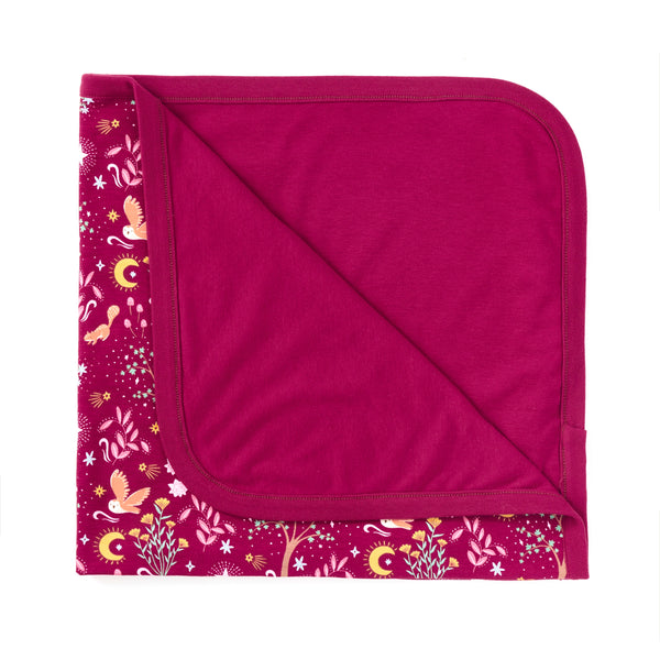 Bamboo Blend 2-ply Receiving Blanket - Woodland Dreams