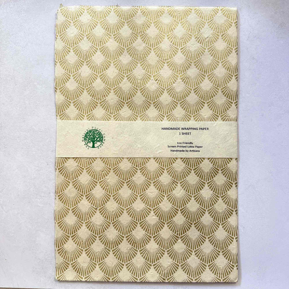Handmade Lokta Wrapping Paper - Fanfare