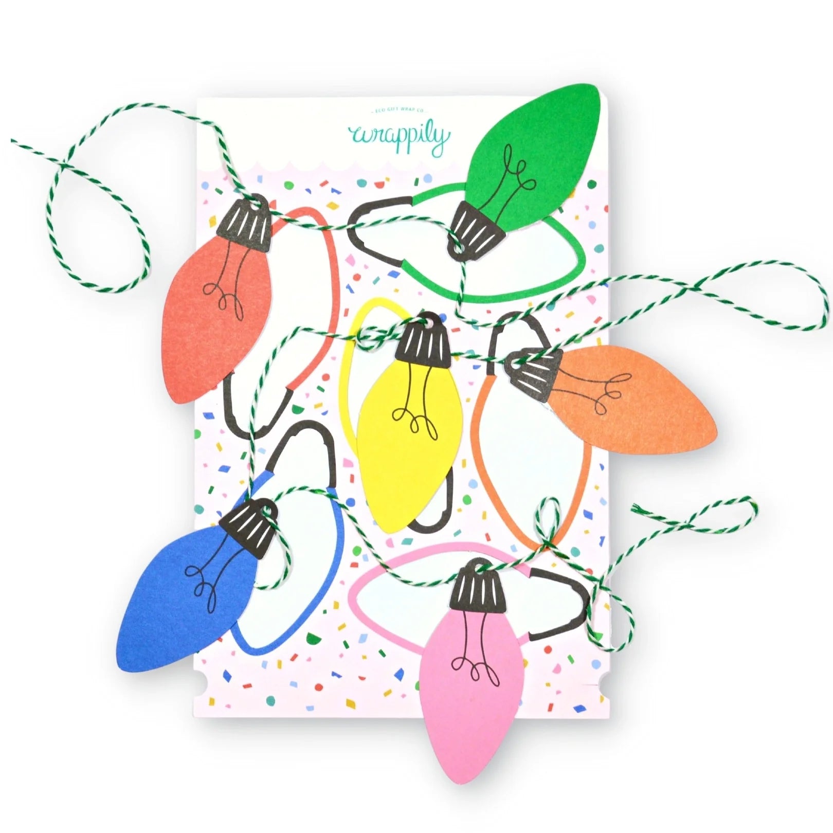 Christmas Lights Gift Tags