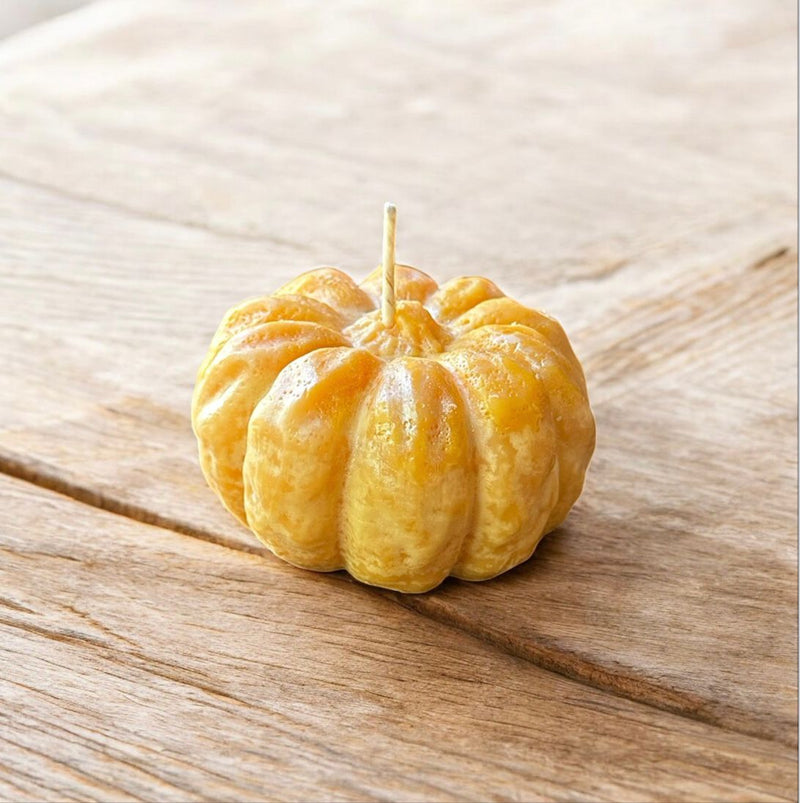 Pumpkin Shaped Candle