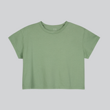 Compostable Organic Cotton Crop Top (9 Color Options)