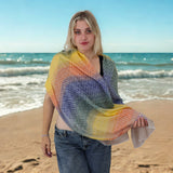 Pure Cashmere Scarf - At the Beach