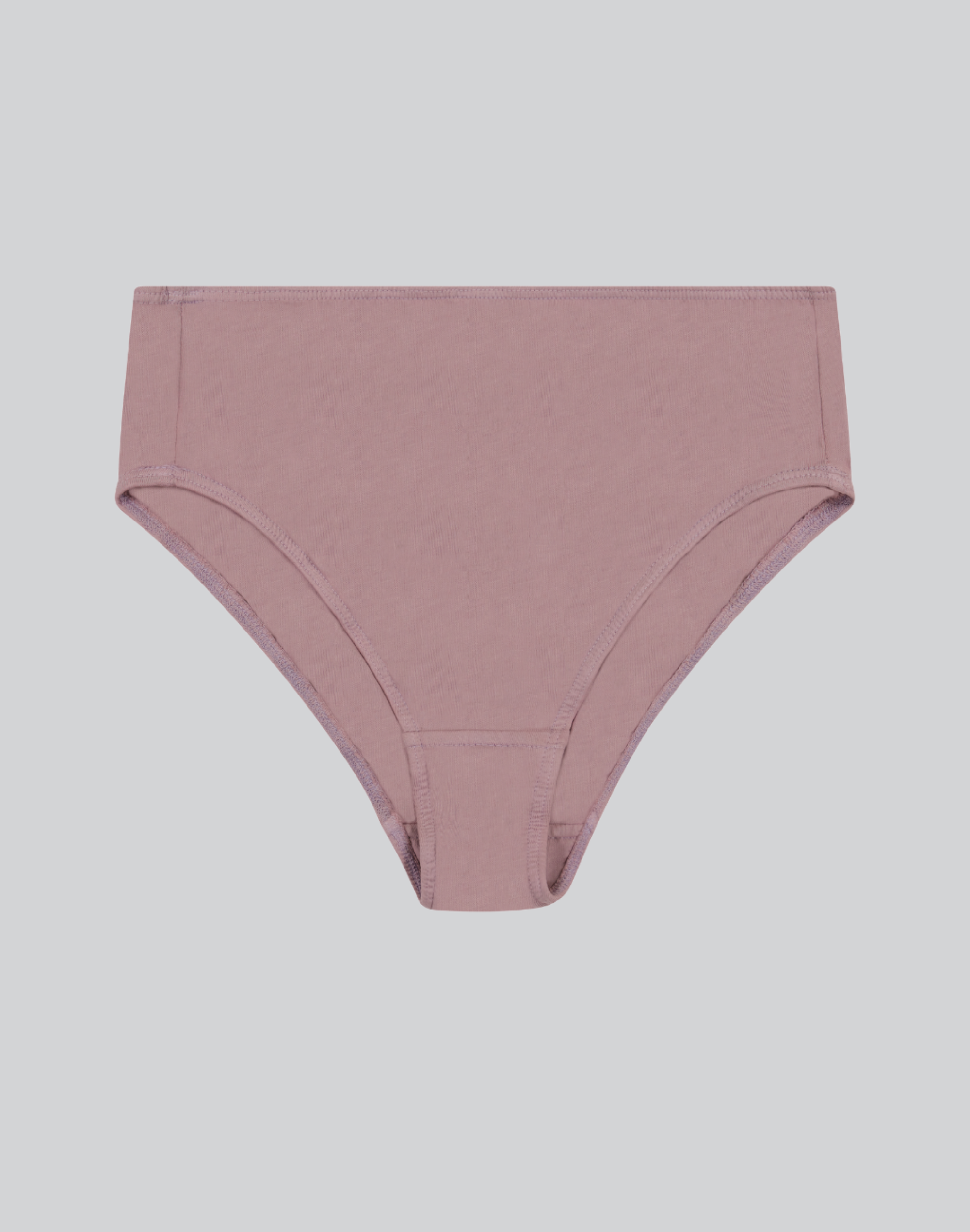 Compostable Organic Cotton High-Waist Brief (8 Color Options)