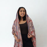 Pure Cashmere Scarf - Garden