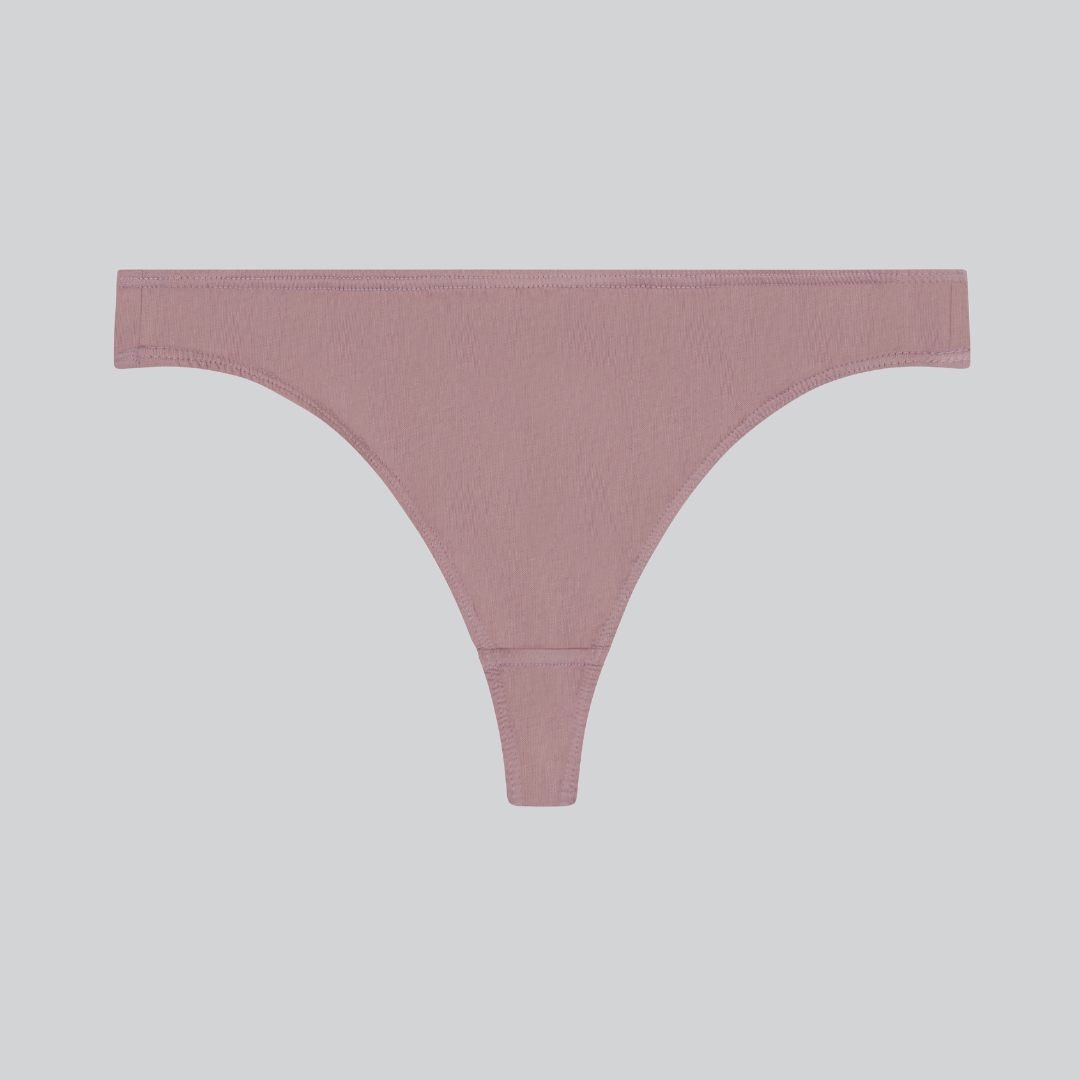 Compostable Organic Cotton Thong (8 Color Options)