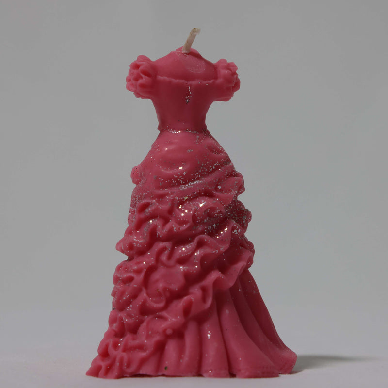 Coconut Soy Wax Ruffled Elegance Candle - Small