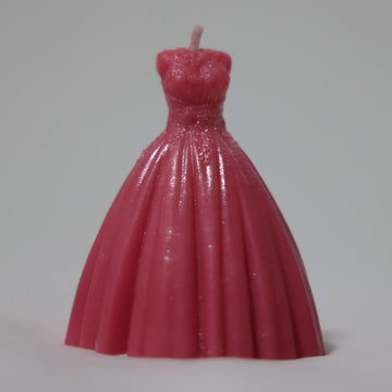 Coconut Soy Wax Petite Gown Candle - Small