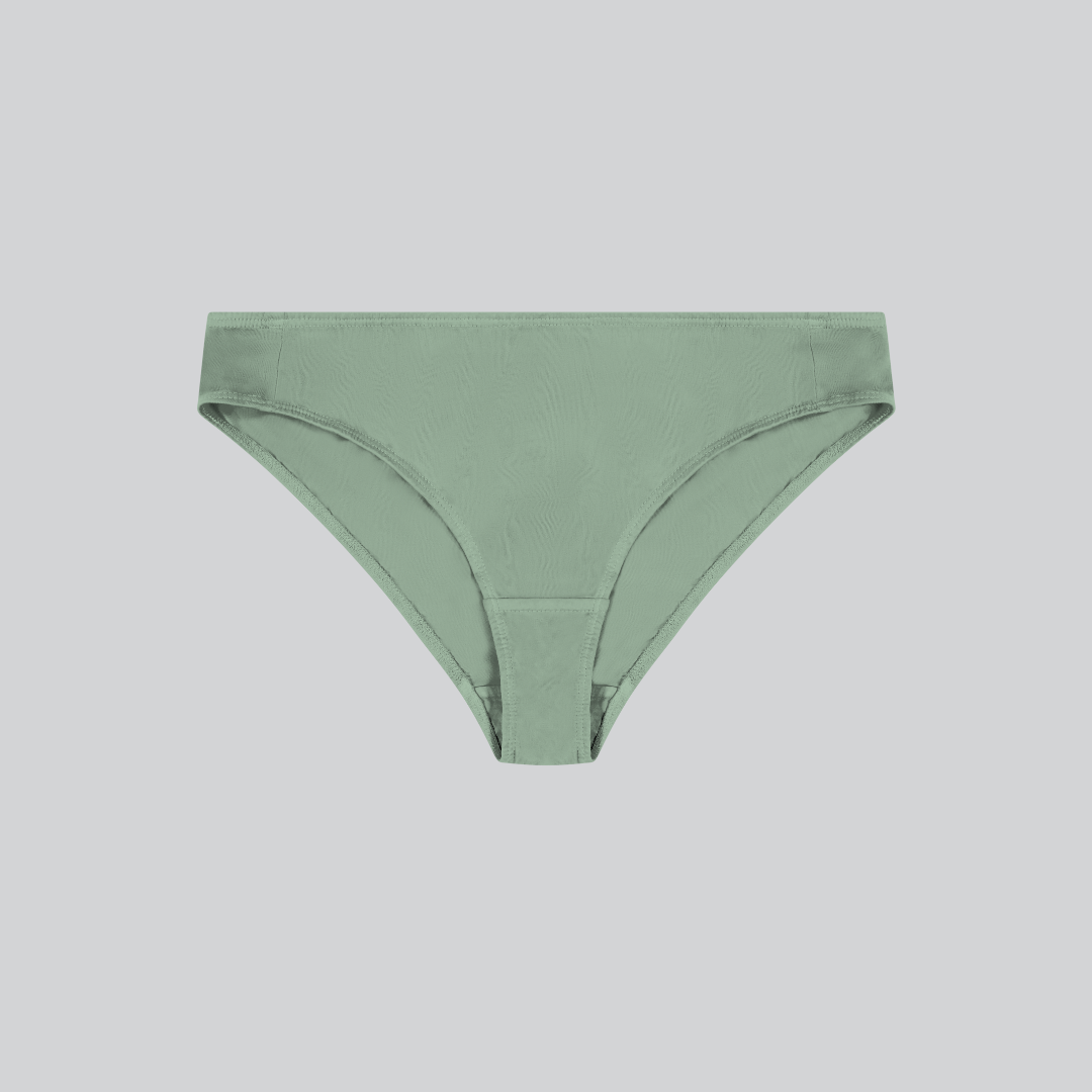 Compostable Organic Cotton Bikini (4 Color Options)