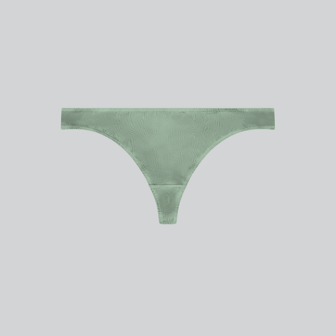 Compostable Organic Cotton Thong (8 Color Options)