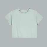 Compostable Organic Cotton Crop Top (9 Color Options)