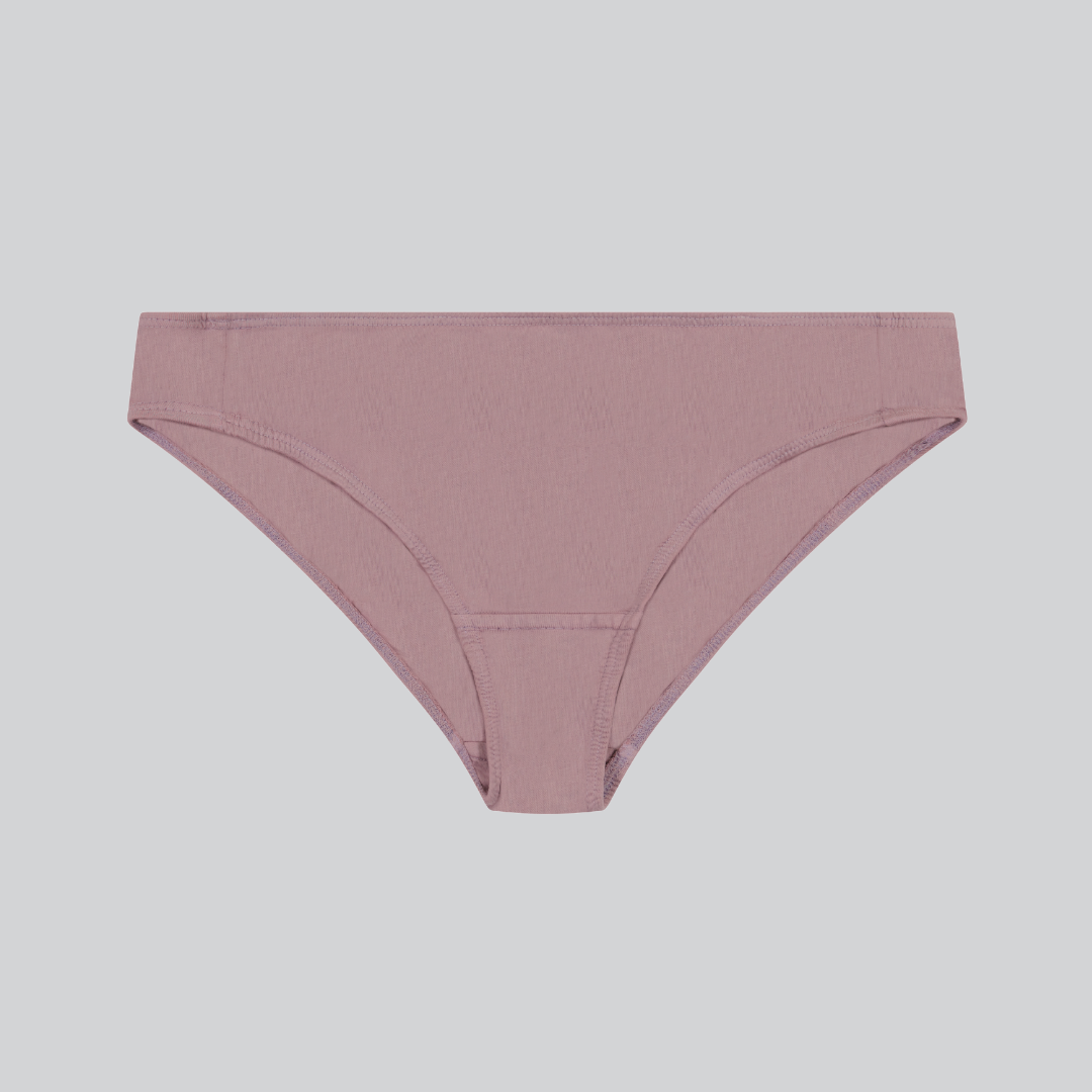 Compostable Organic Cotton Bikini (4 Color Options)