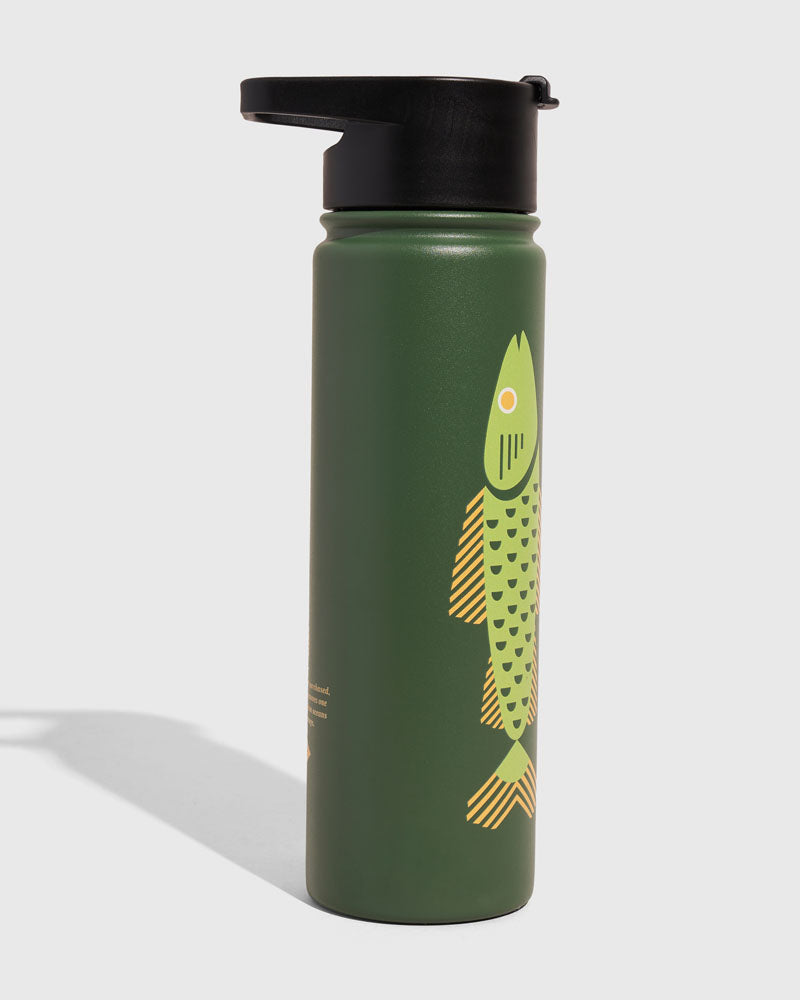 Insulated Stainless Steel Bottle - 22 Oz