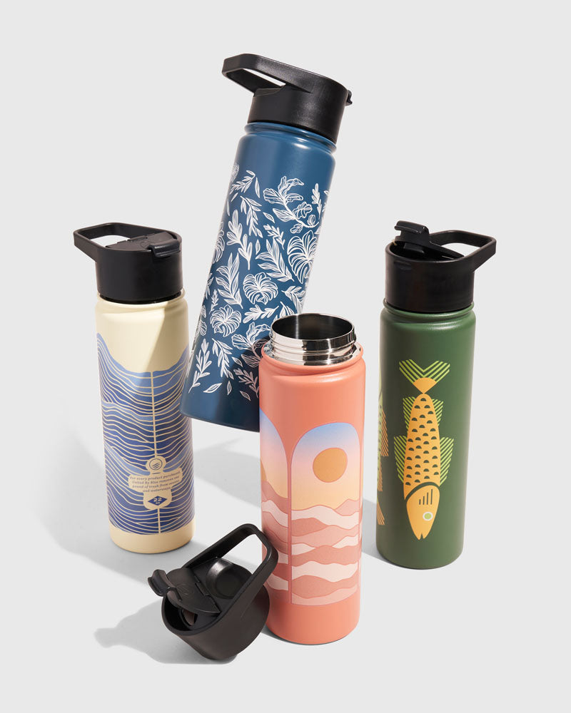 Insulated Stainless Steel Bottle - 22 Oz