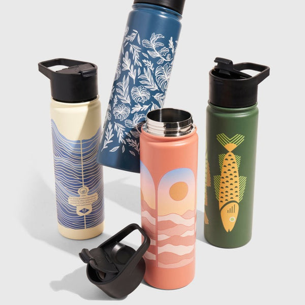 Insulated Steel Bottle 22 Oz. (6 Color Options)