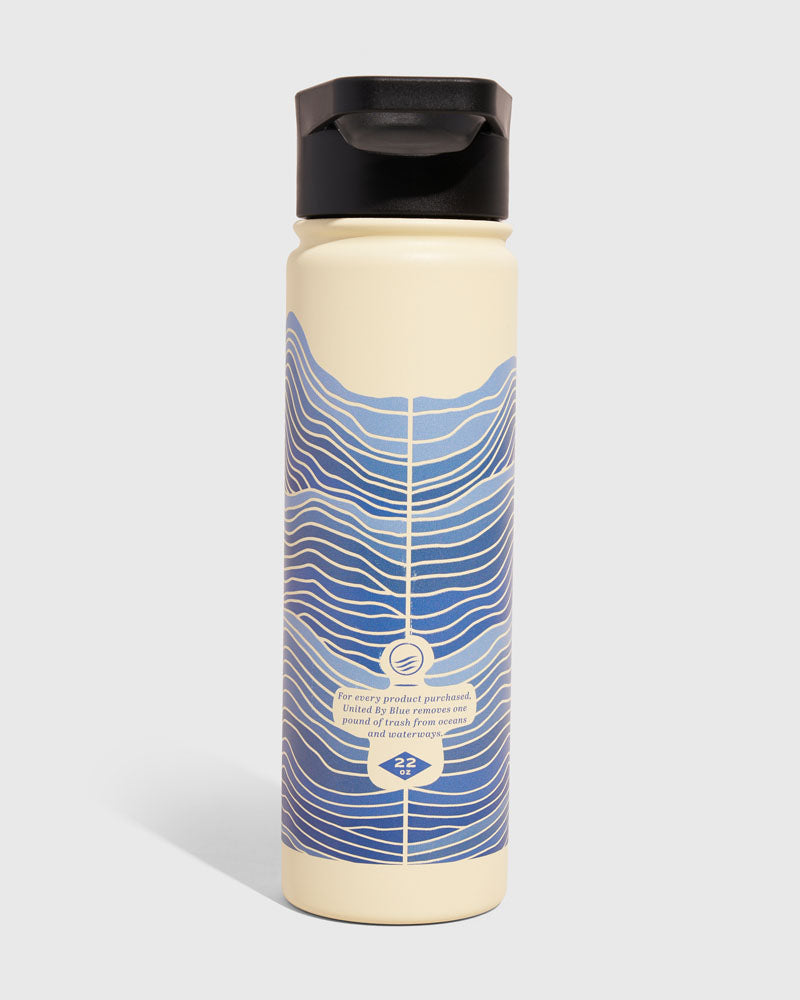 Insulated Stainless Steel Bottle - 22 Oz