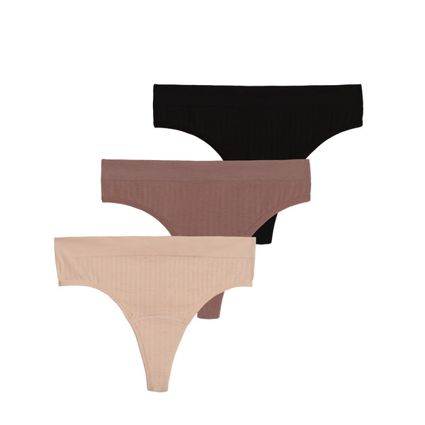 Thong Period Underwear - Sporty Stretch For Light Flows (4 color options)