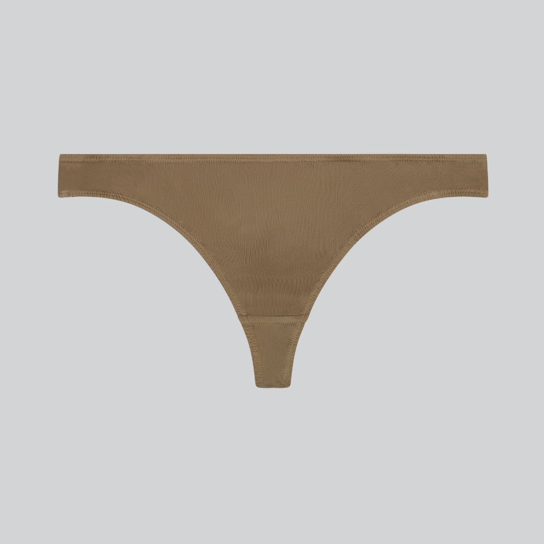 Compostable Organic Cotton Thong (8 Color Options)
