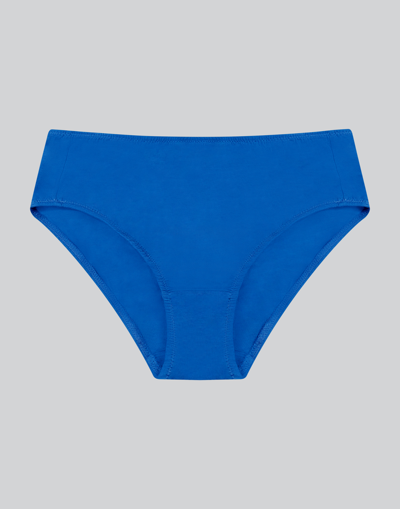 Compostable Organic Cotton High-Waist Brief (8 Color Options)