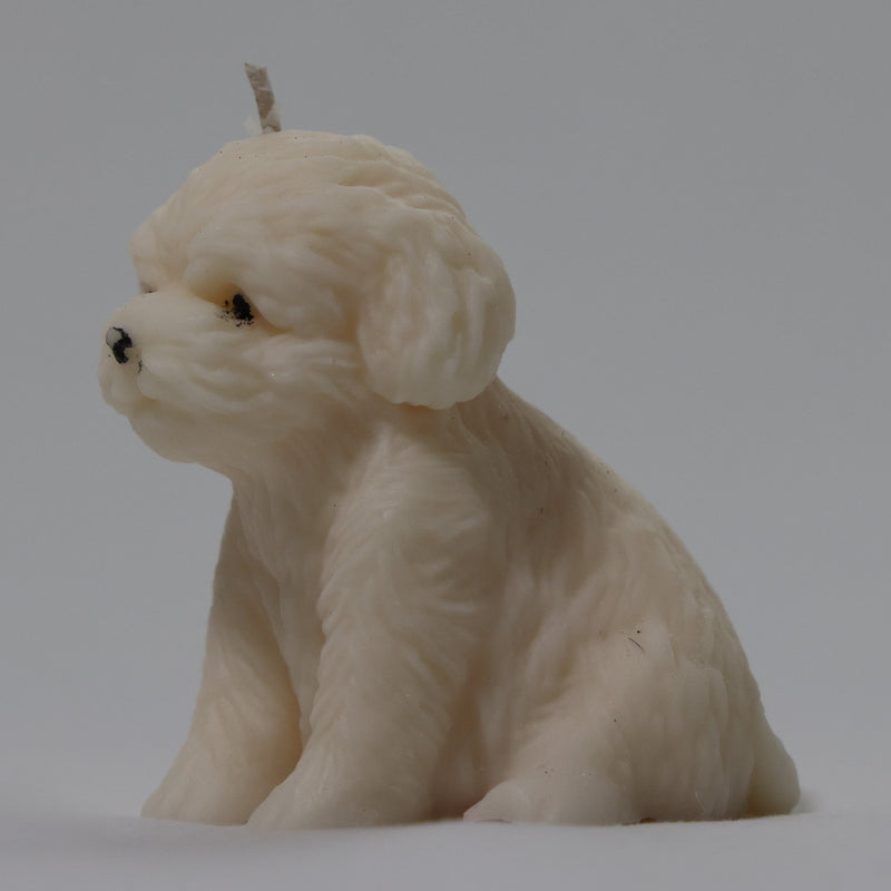 Cute Dog Candle